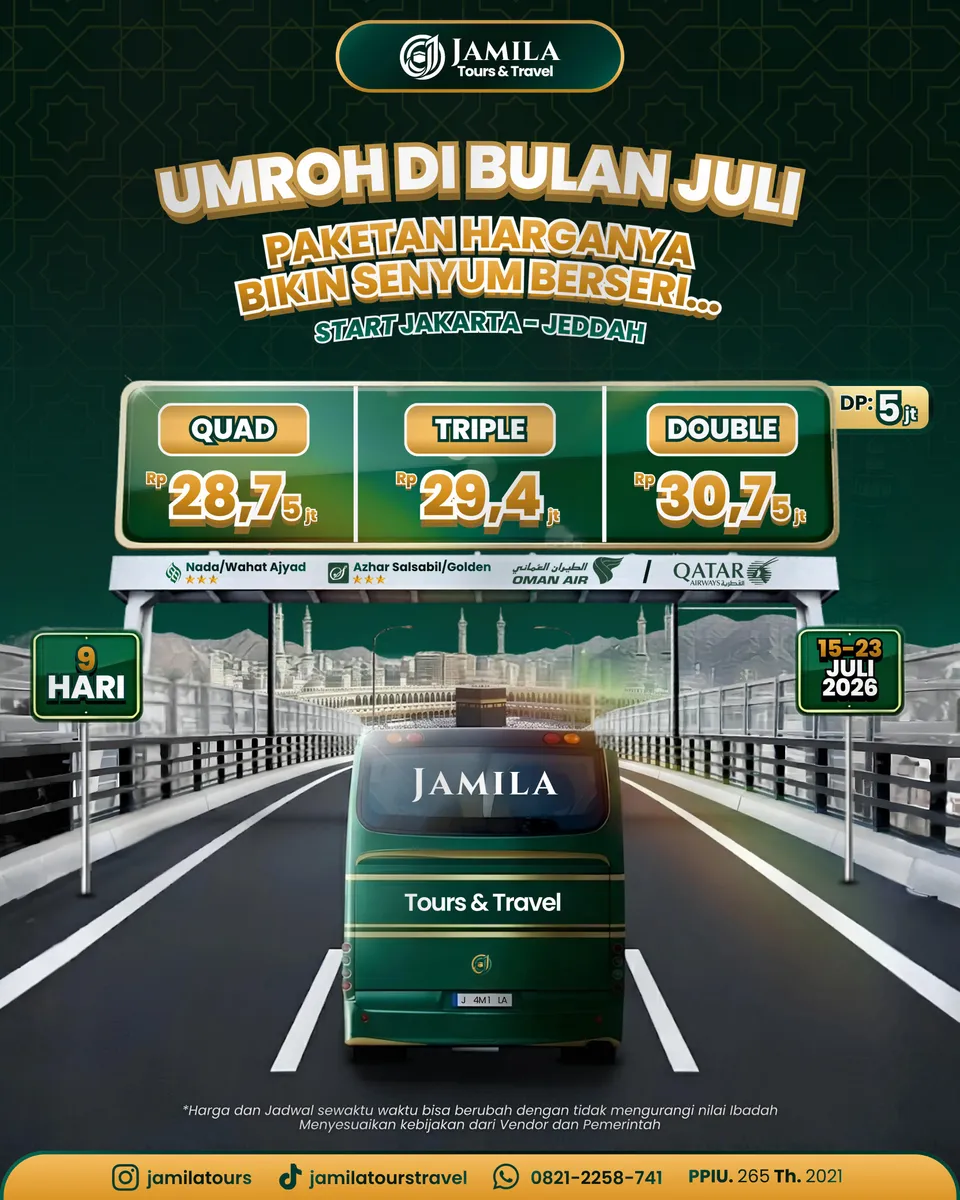 Umroh di Bulan Juli